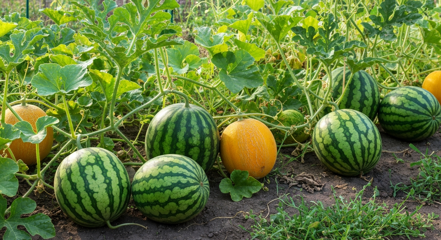 Melonen pflanzen & pflegen: Wassermelone Anbau im Garten