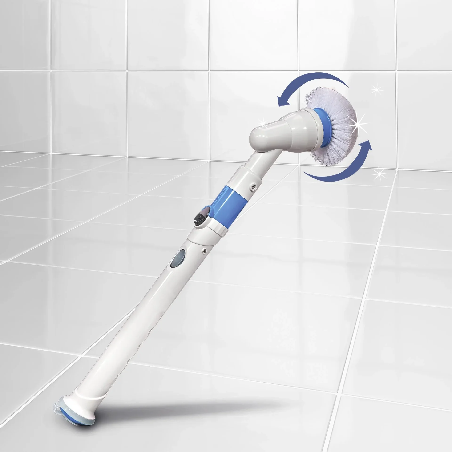 Reinigungsbürste "Hurricane Spin Scrubber", Türkis, 7-teilig - 5