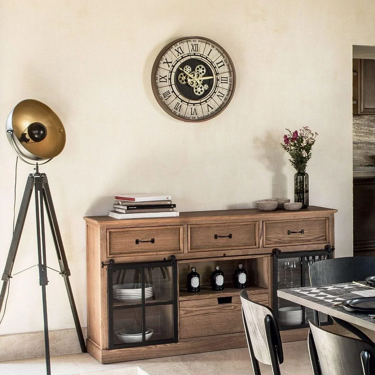 Mechanische Uhr - 57 cm - 0