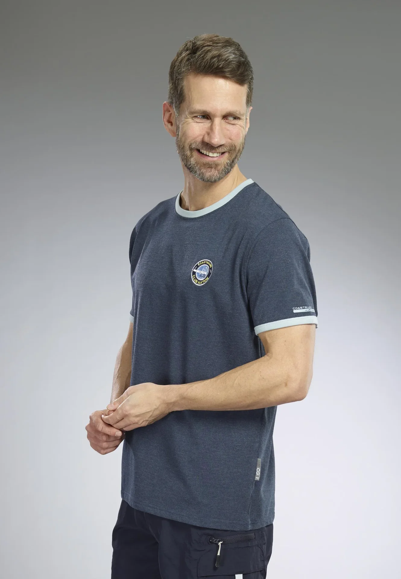 T-Shirt, Farbe marine, Gr.M - 5