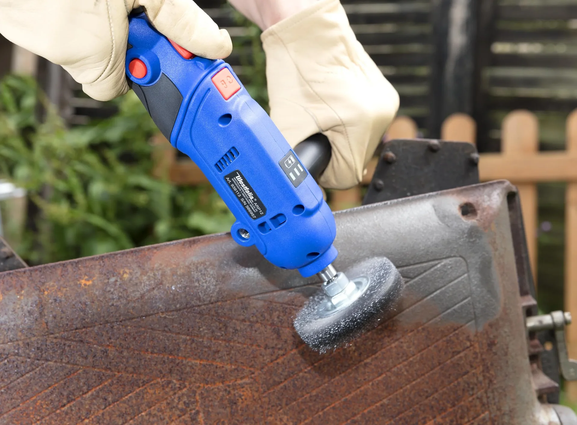 12 Volt Akku Poliermaschine Rotation - inklusive Zuberhör und Tasche - 5