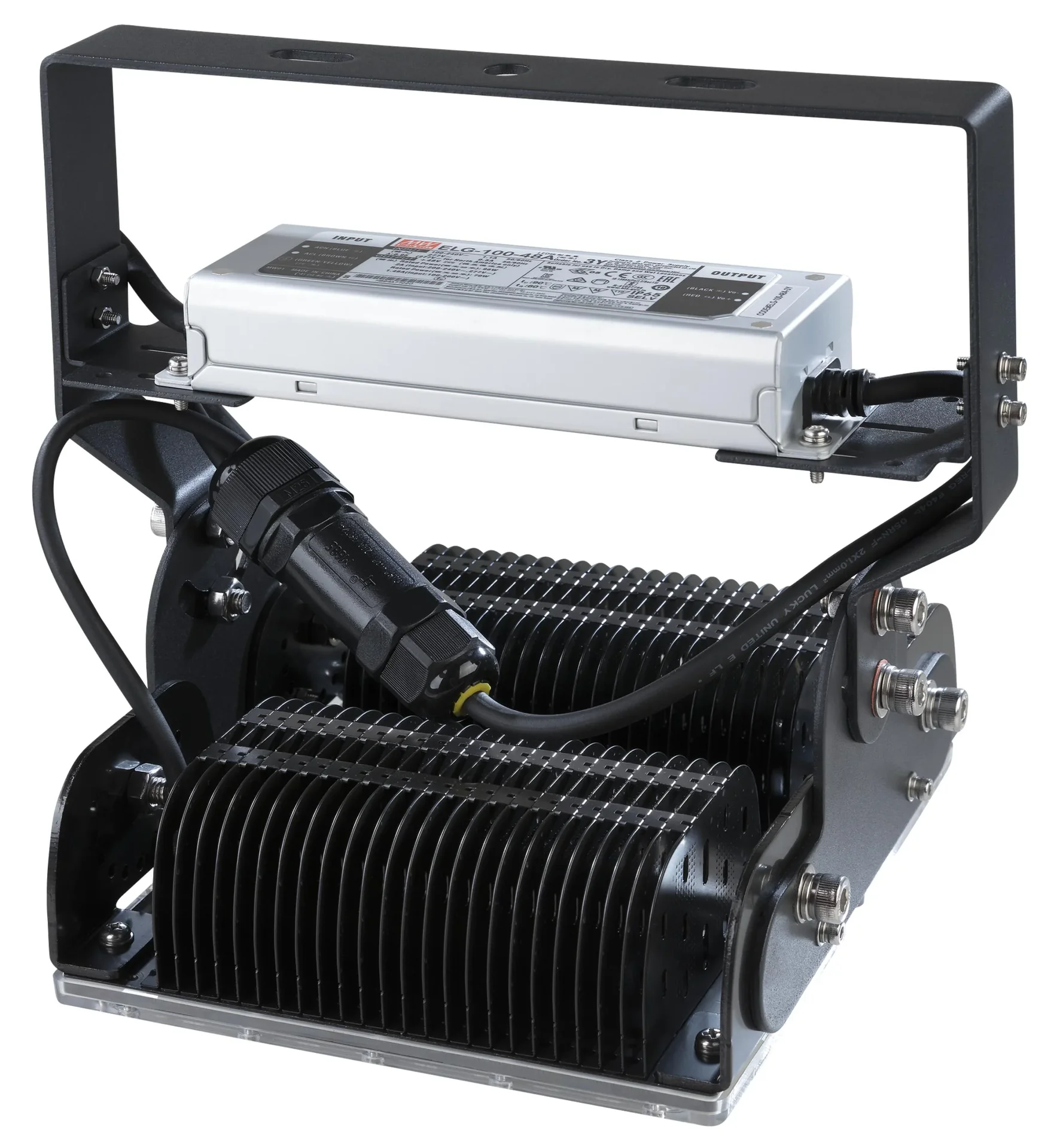 100 W Multi LED Stall Leuchte, 2 Module 13.000 Lumen, IP65 / D- Kennzeichen - 0