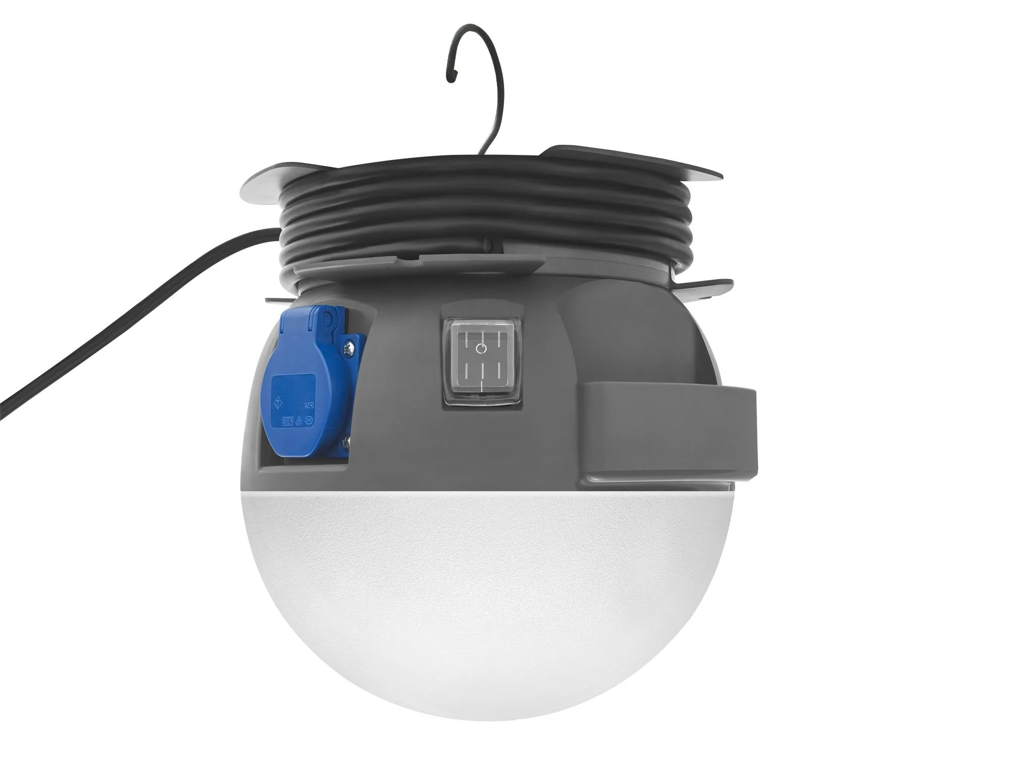 LED Arbeitsleuchte Future Ball 20W, mit Steckdose - 5