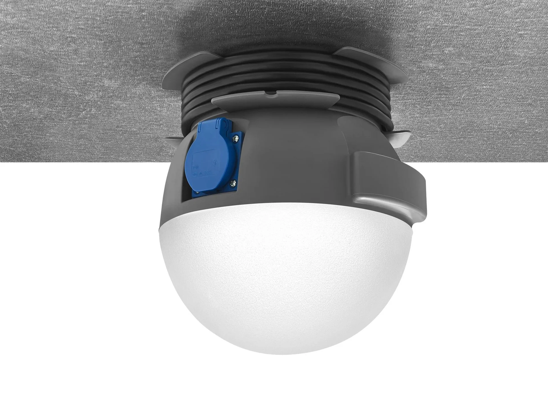 LED Arbeitsleuchte Future Ball 20W, mit Steckdose - 7
