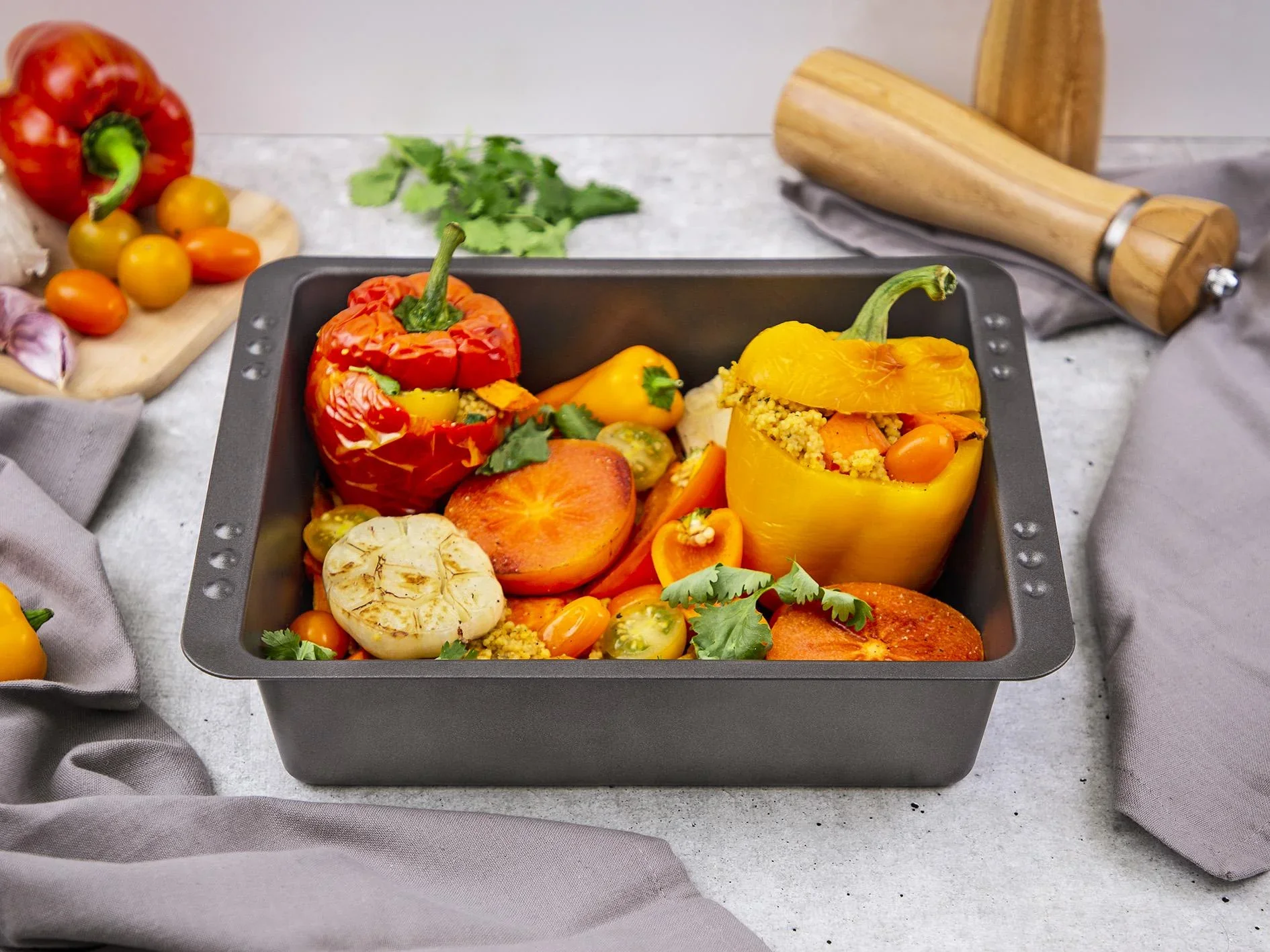 Kombi-Bräterset Easy Oven, 4-tlg. inklusive Pfannenwender und Rezeptbuch - 4