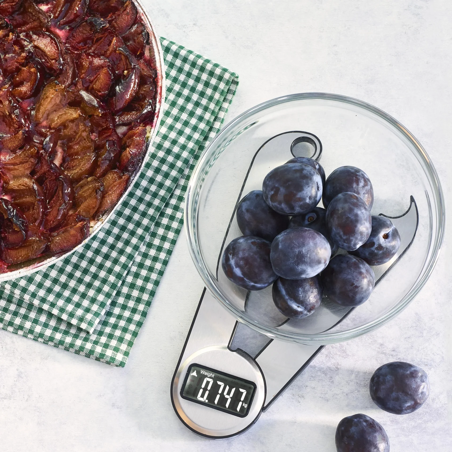 Faltbare Küchenwaage 5kg - 2