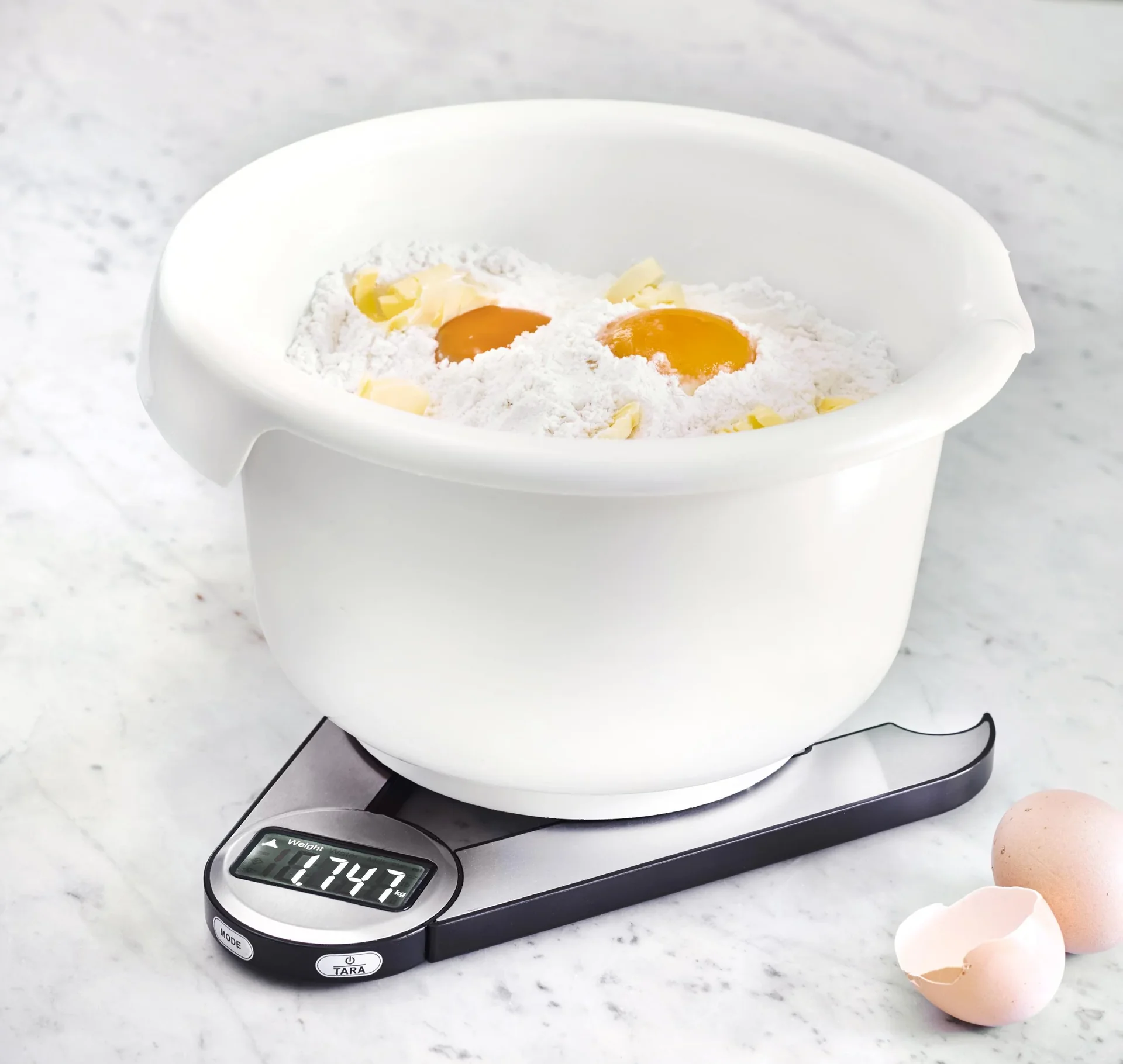 Faltbare Küchenwaage 5kg - 4