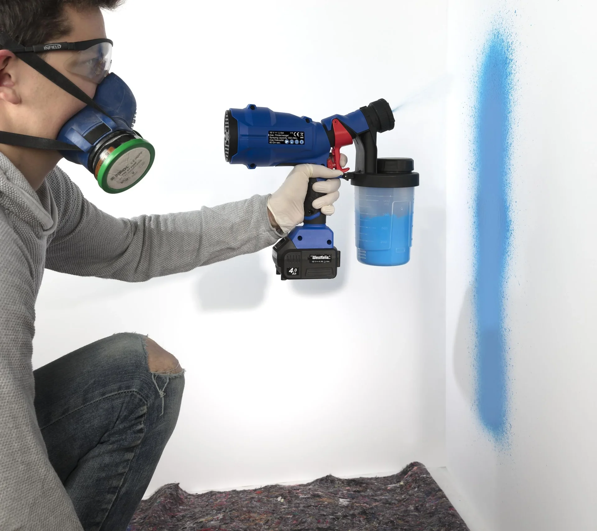 Akku Sprühpistole 18 V Li-Ion ASP18 - 2