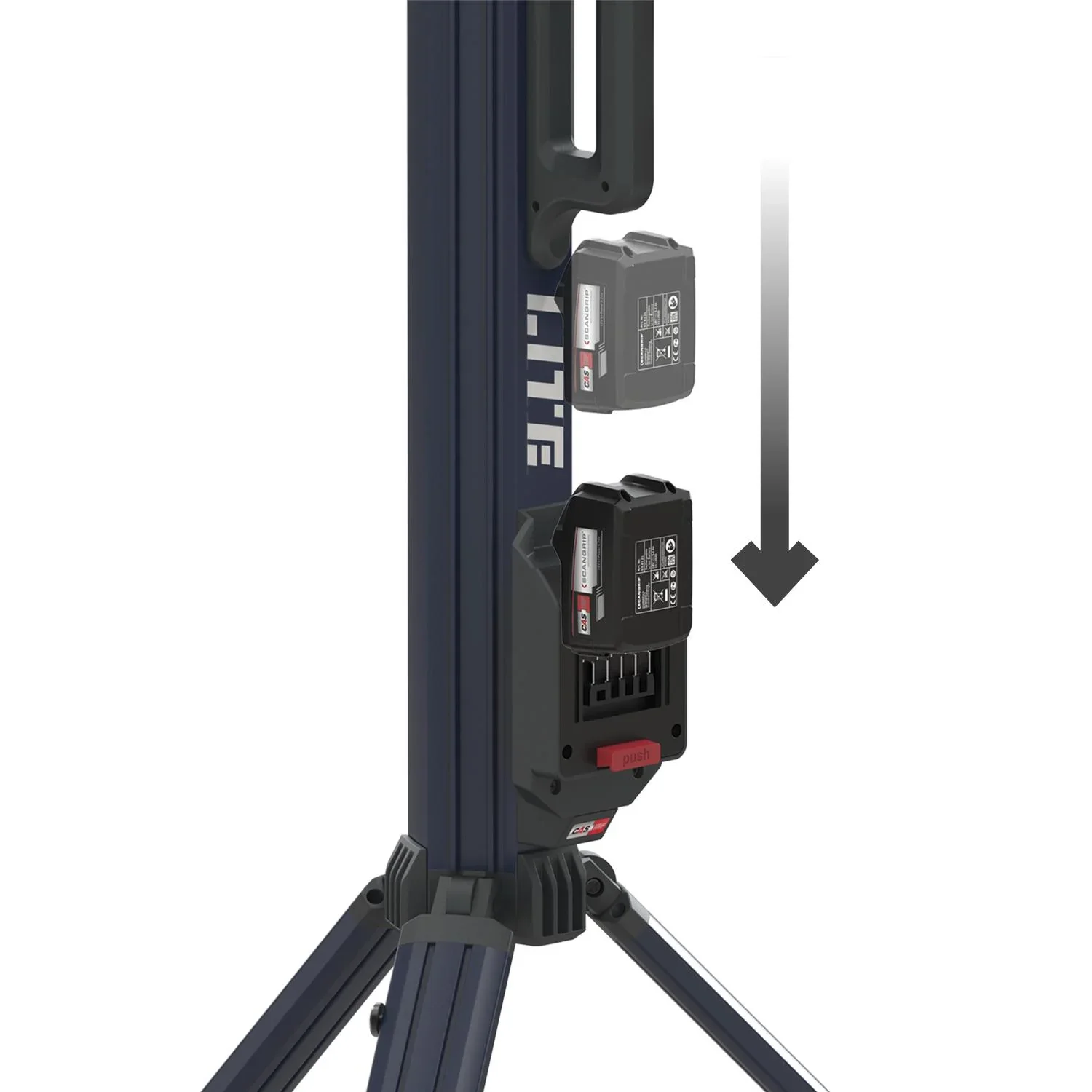 Handflutlichtstrahler TOWER LITE CAS - 2