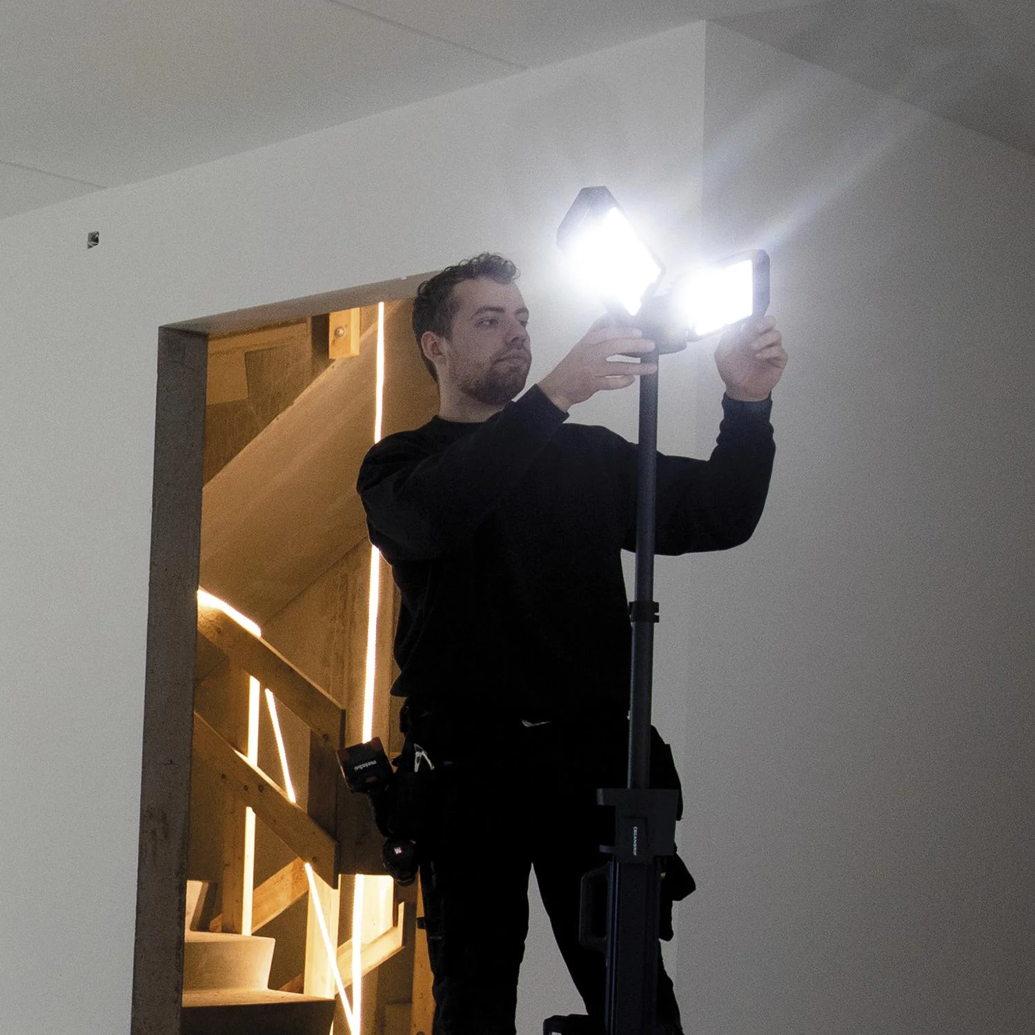 Handflutlichtstrahler TOWER LITE CAS - 8