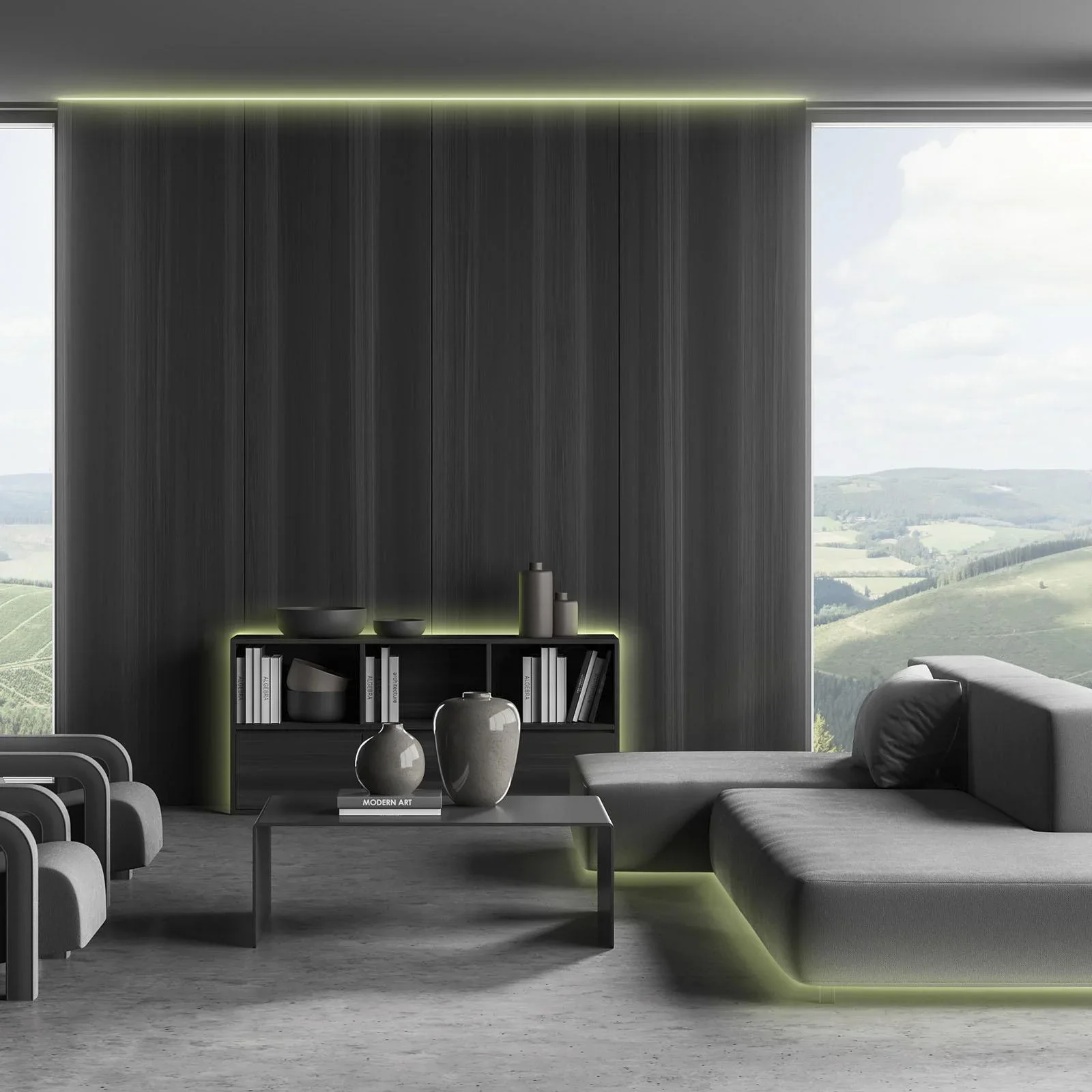 RGB-LED Flexband für den Außenbereich, 5m, IP44,  150 RGB-LEDs, mit Fernbedienung, inklusive Befestigungsset - 0