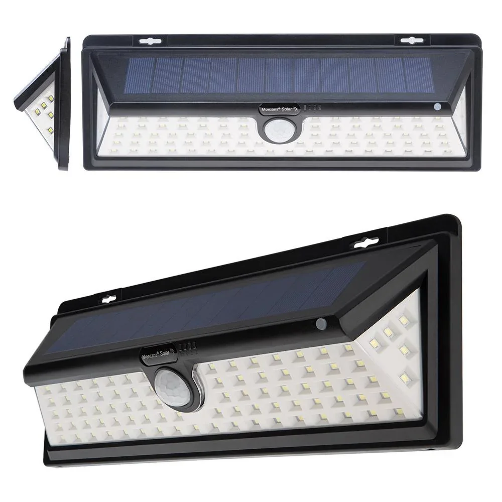 Solar-Wandleuchte mit Bewegungsmelder - 0