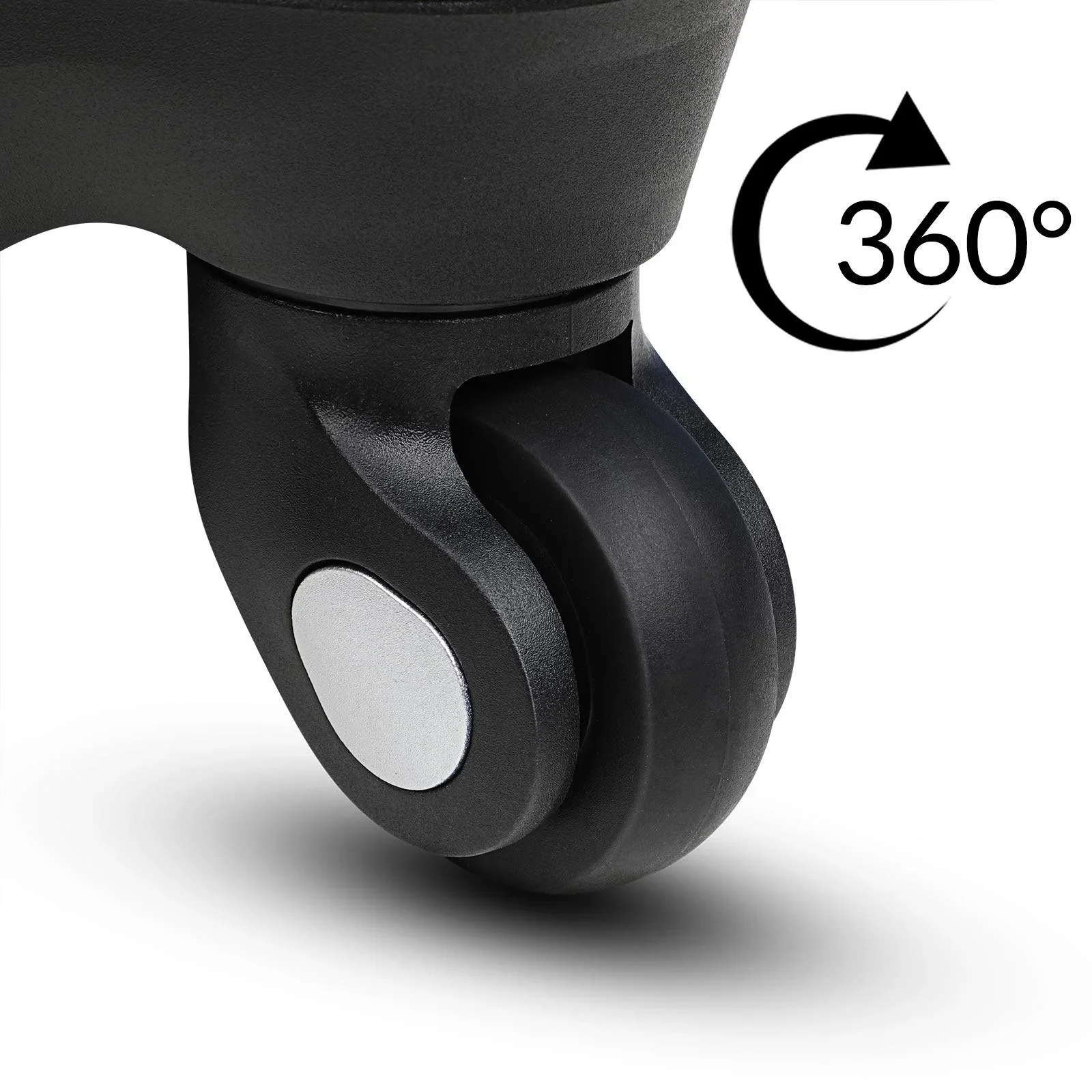 Kofferset mit 4 Stück. S/M/L/XL Grundlinie Silber - 2