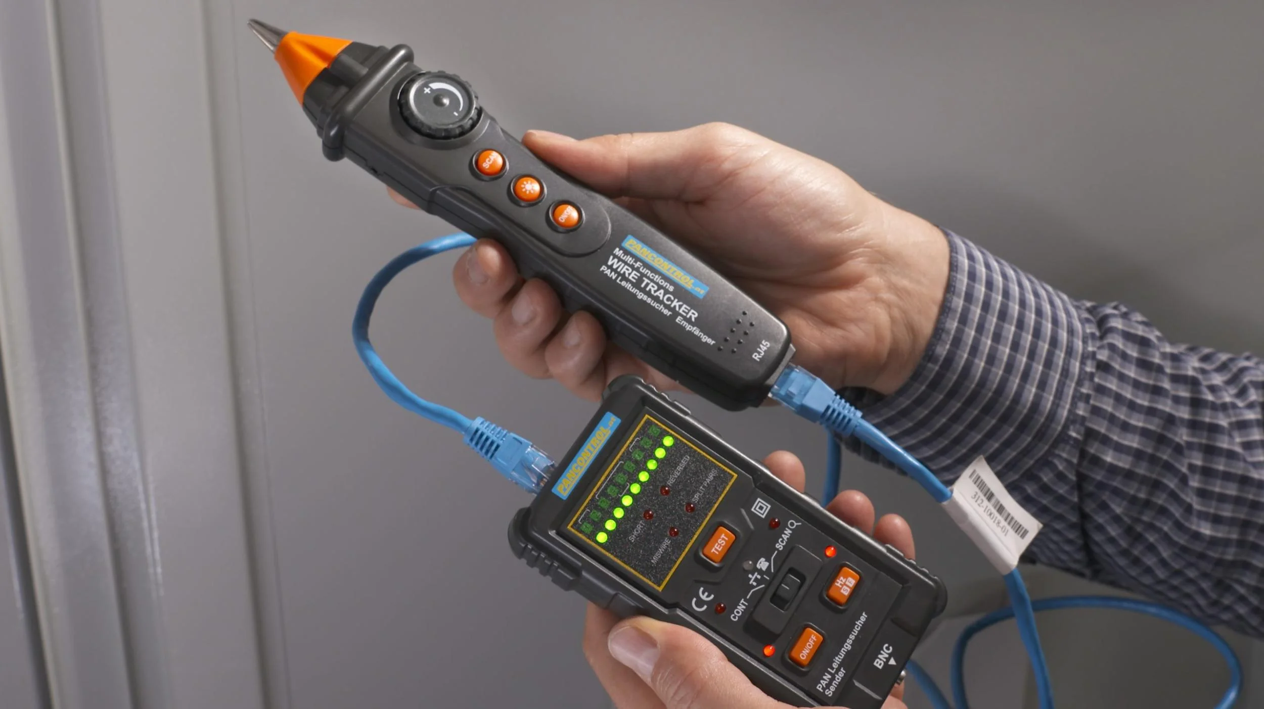 Leitungssuchgerät und LAN Tester - 5