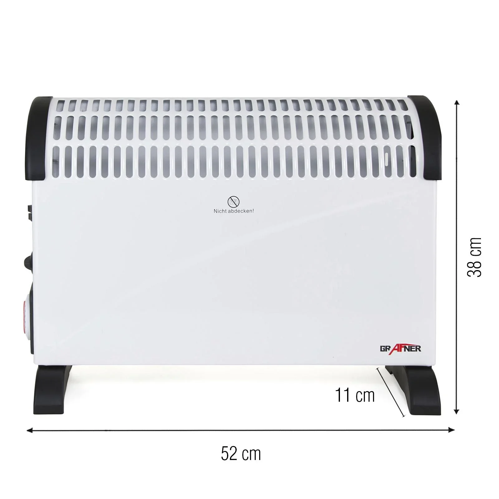 Konvektor Heizgerät KH10847, 2000 Watt mit Timer - 1