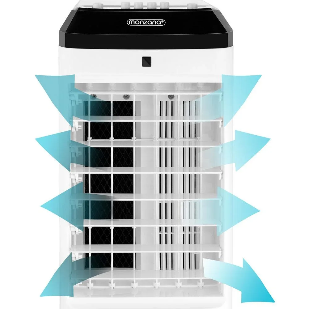 Mobiles 3 in 1 Klimagerät - 120 ° Drehung - 4L - 65W - 300 m³ - 0