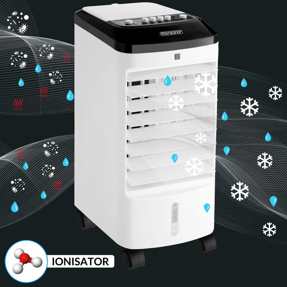 Mobiles 3 in 1 Klimagerät - 120 ° Drehung - 4L - 65W - 300 m³ - 5