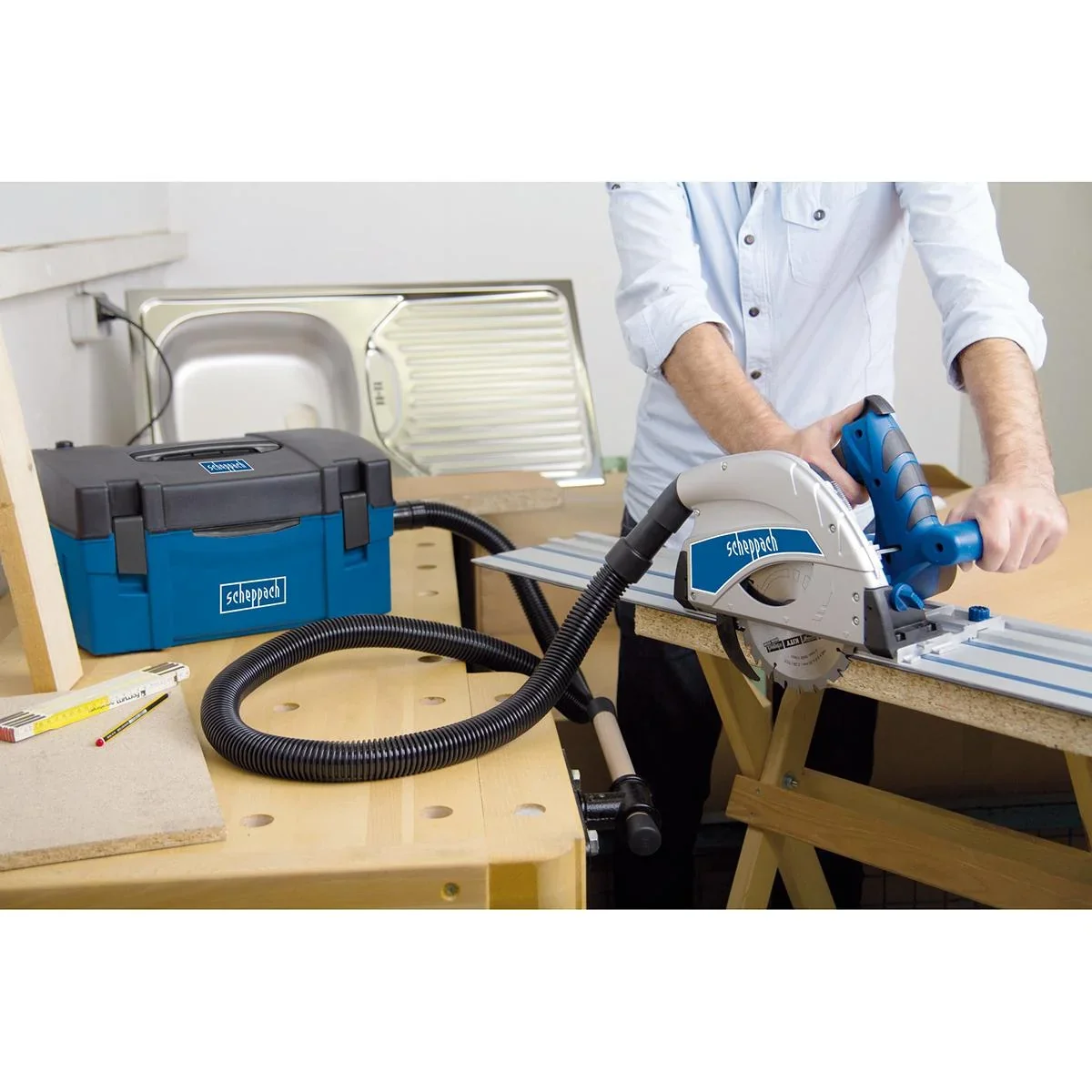 Case Staubsauger HD2P - 1250W | 230V | 5L | 3in1 - Inkl. 2 Staubbeutel - 2
