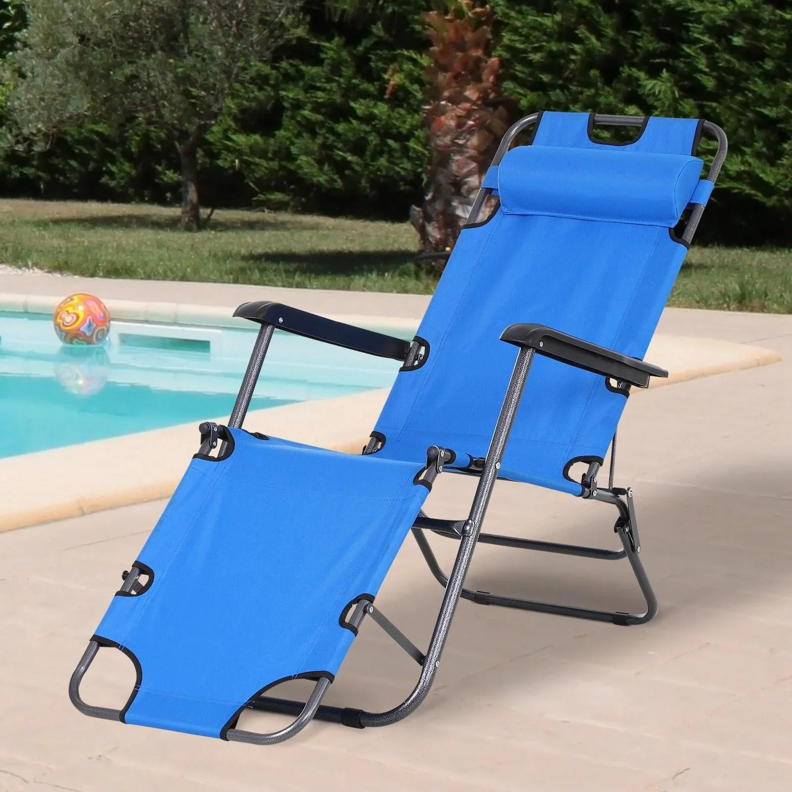 Relaxliege mit Kopfkissen - 3