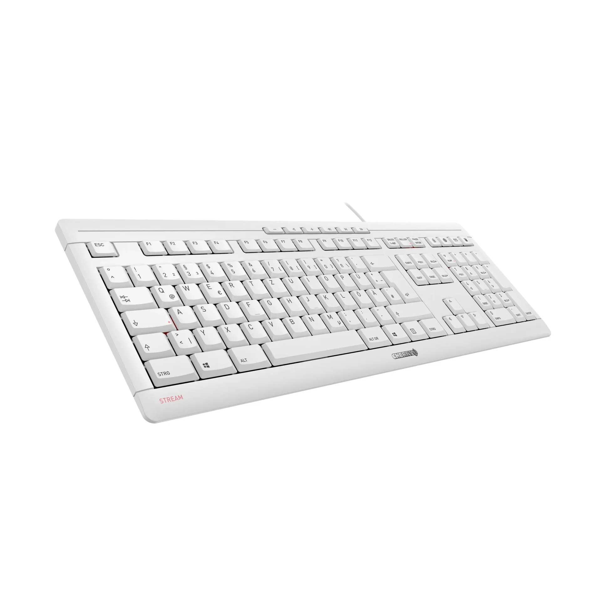 Kabelgebundene Tastatur STREAM KEYBOARD grau - 1