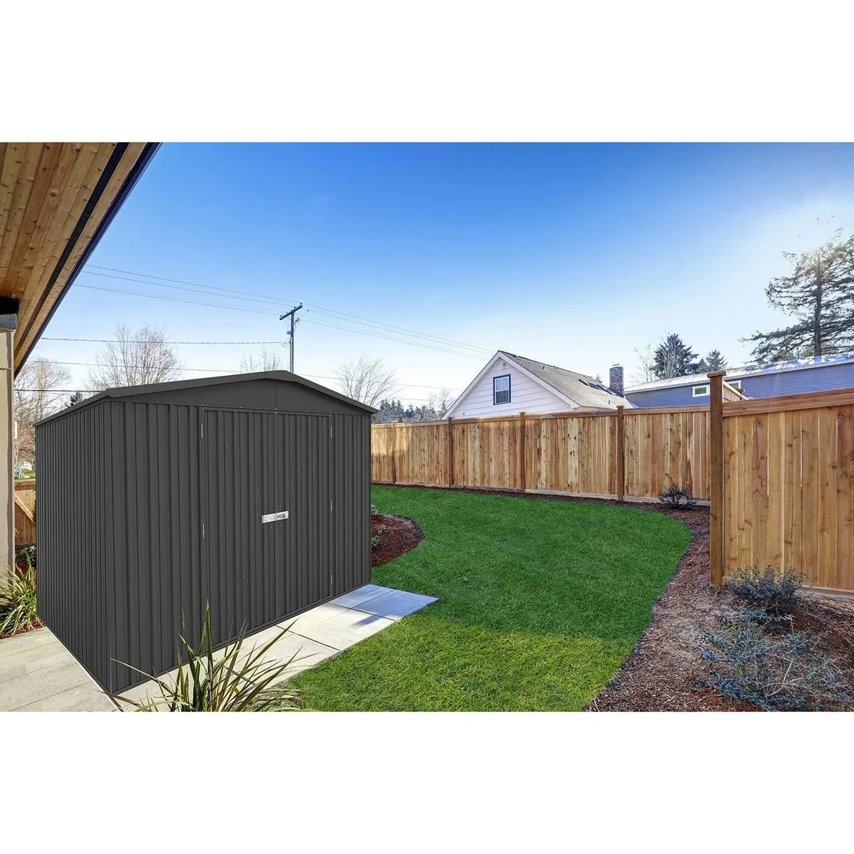 Absco Regent MB30372RK Metallschuppen - 300x366x206 cm - 1