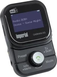 mobiler DAB+ Empfänger Dabman 65 (Akku, FM Transmitter für Auto, Bluetooth, Magnet Halter; Antenne) schwarz - 4