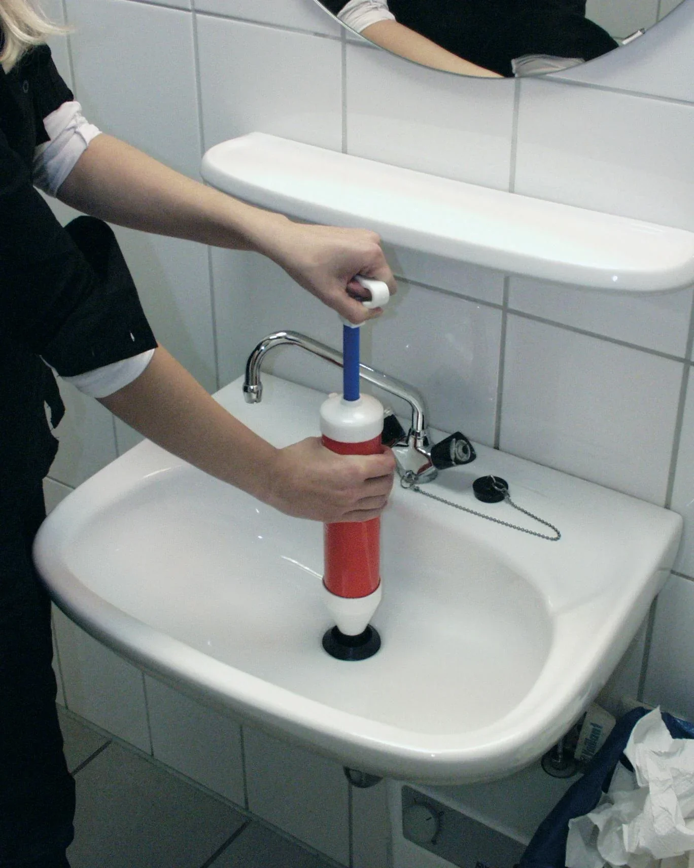 Vakuum-Rohrreinigungspumpe - 0