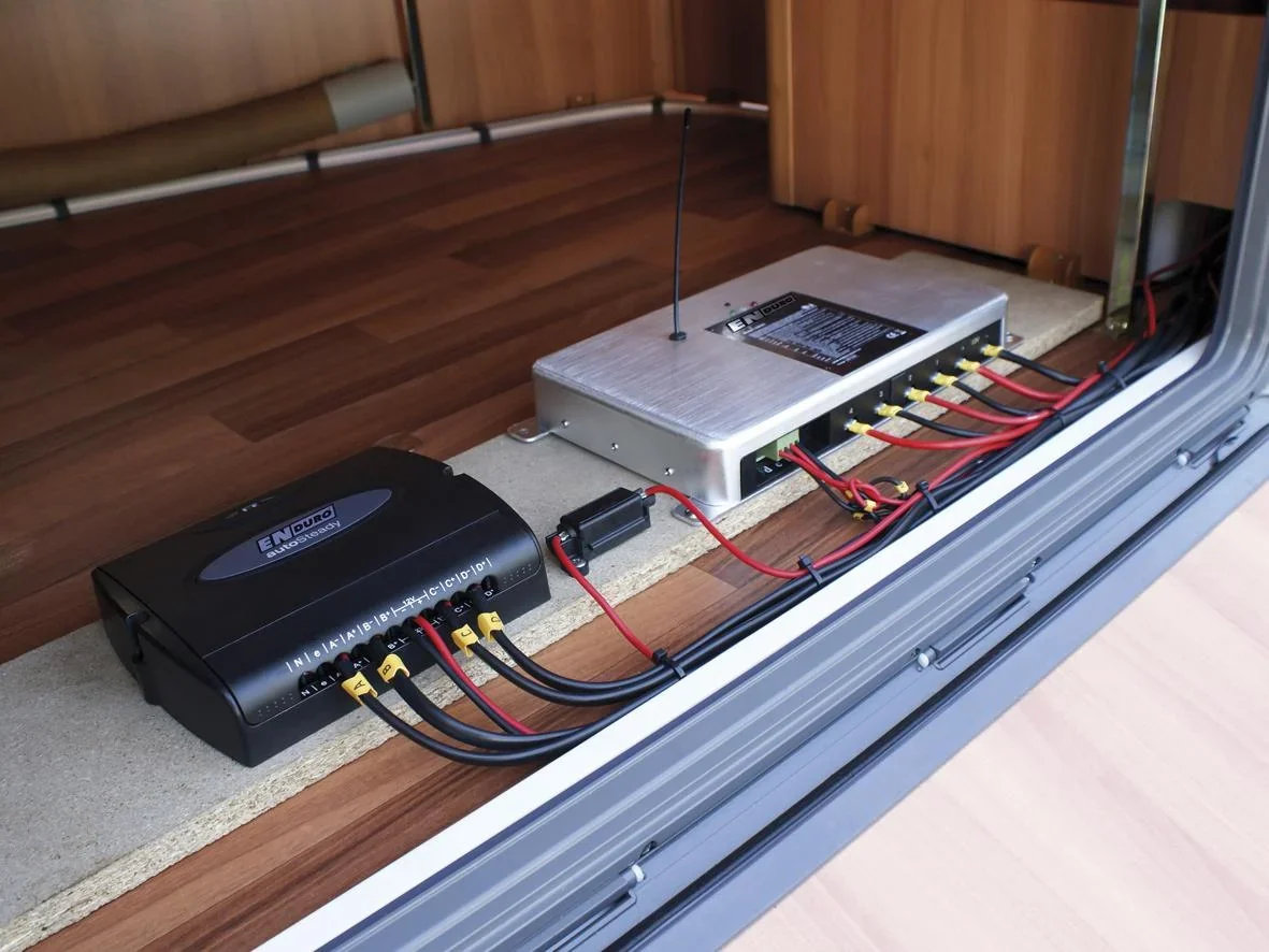 autoSteady - Elektronisches Umbauset für Caravan-Stütze - 0