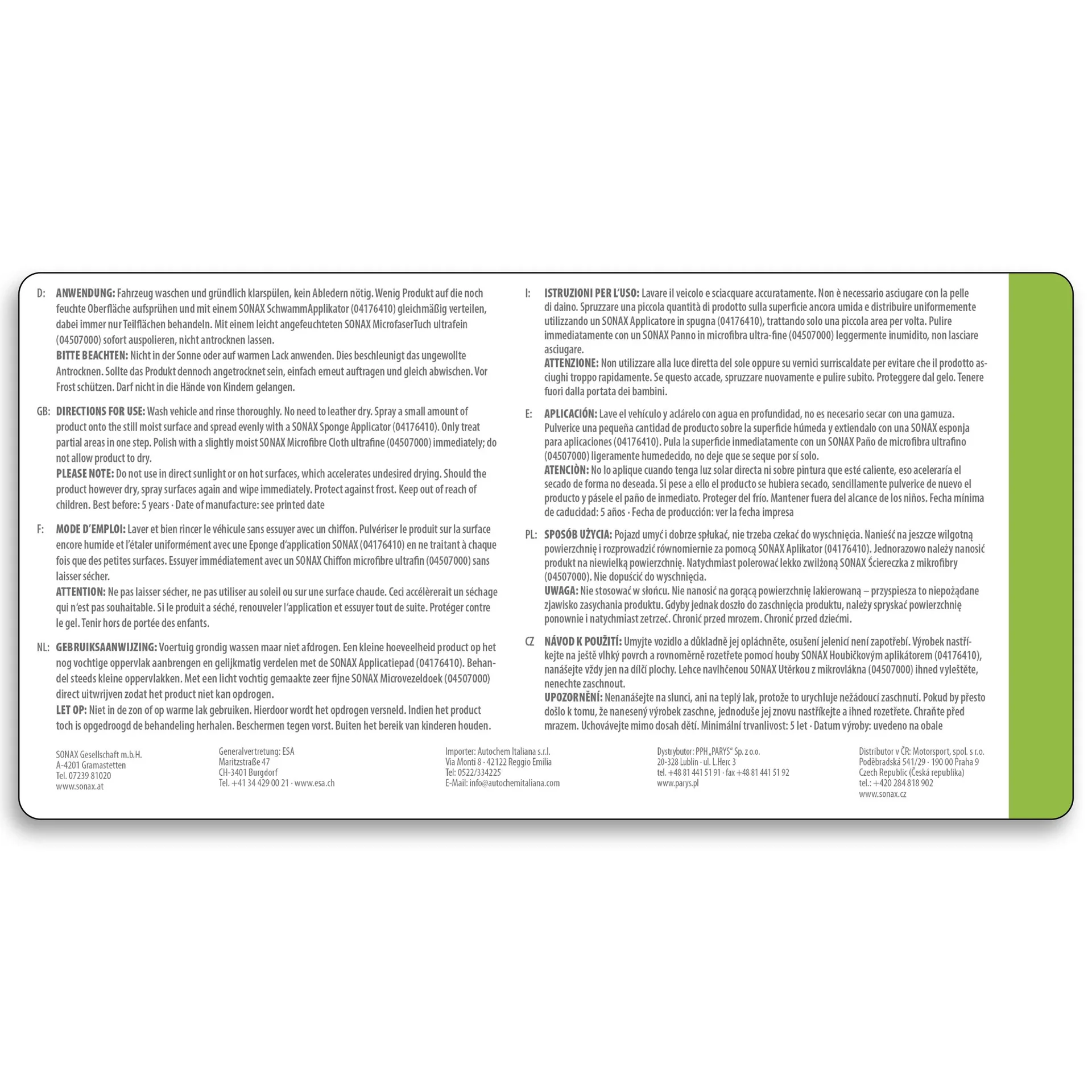 PROFILINE Speed Protect 1 l - 6