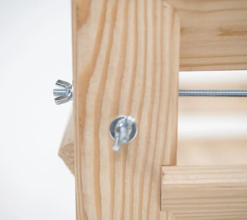 Komposter Lärchenholz, 100 x 100 x 80 cm - 1