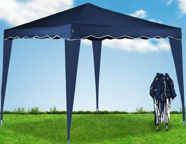 Faltpavillon. Partyzelt Capri - Popup dunkelblau 3x3m - 1