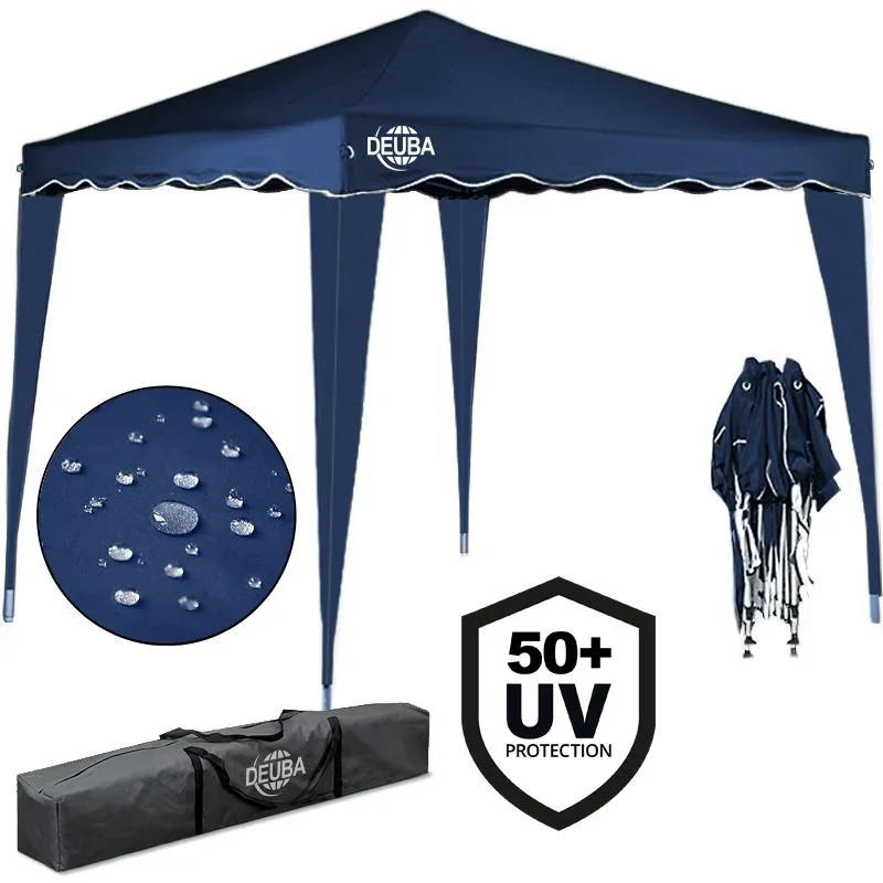 Faltpavillon. Partyzelt Capri - Popup dunkelblau 3x3m - 6