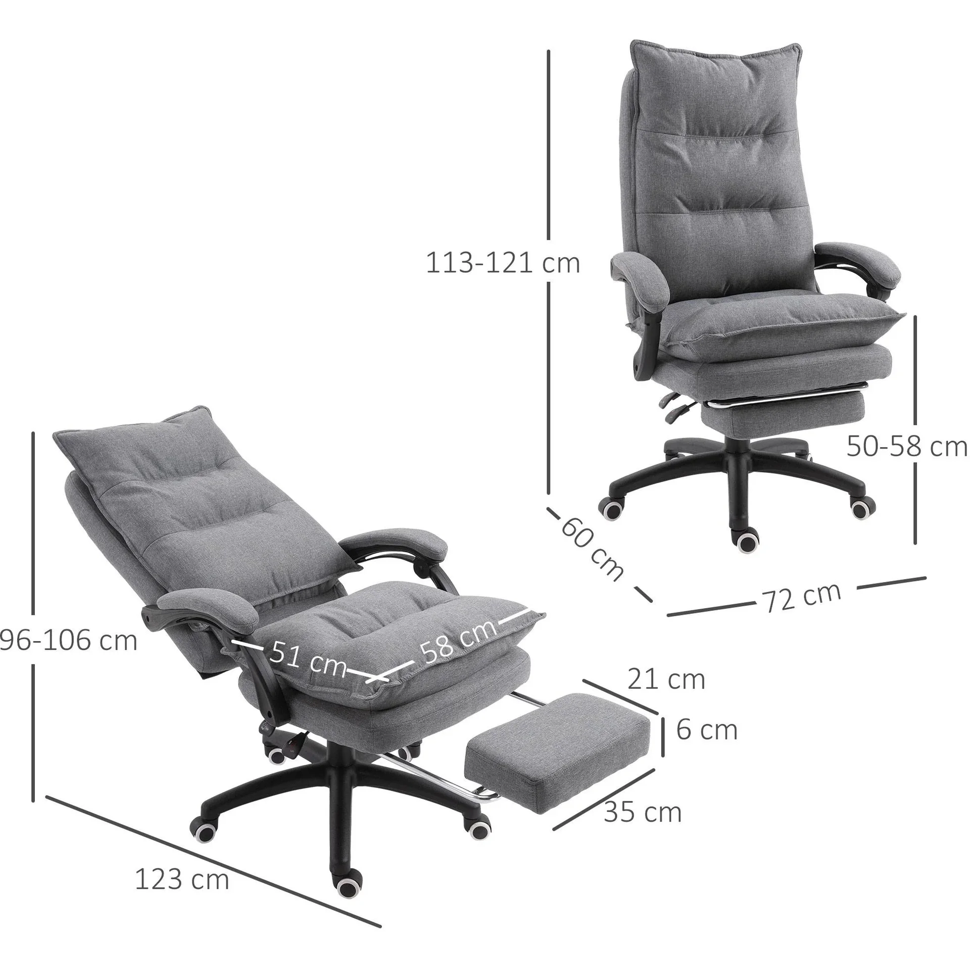 Bürostuhl mit Massagefunktion - 1