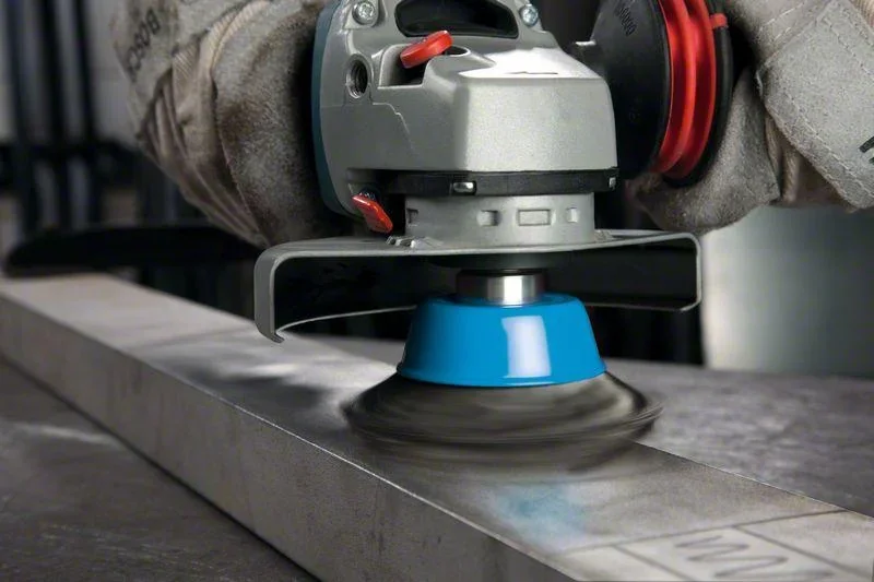 Topfbürste, gezopfter Stahldraht, 75 mm - 3