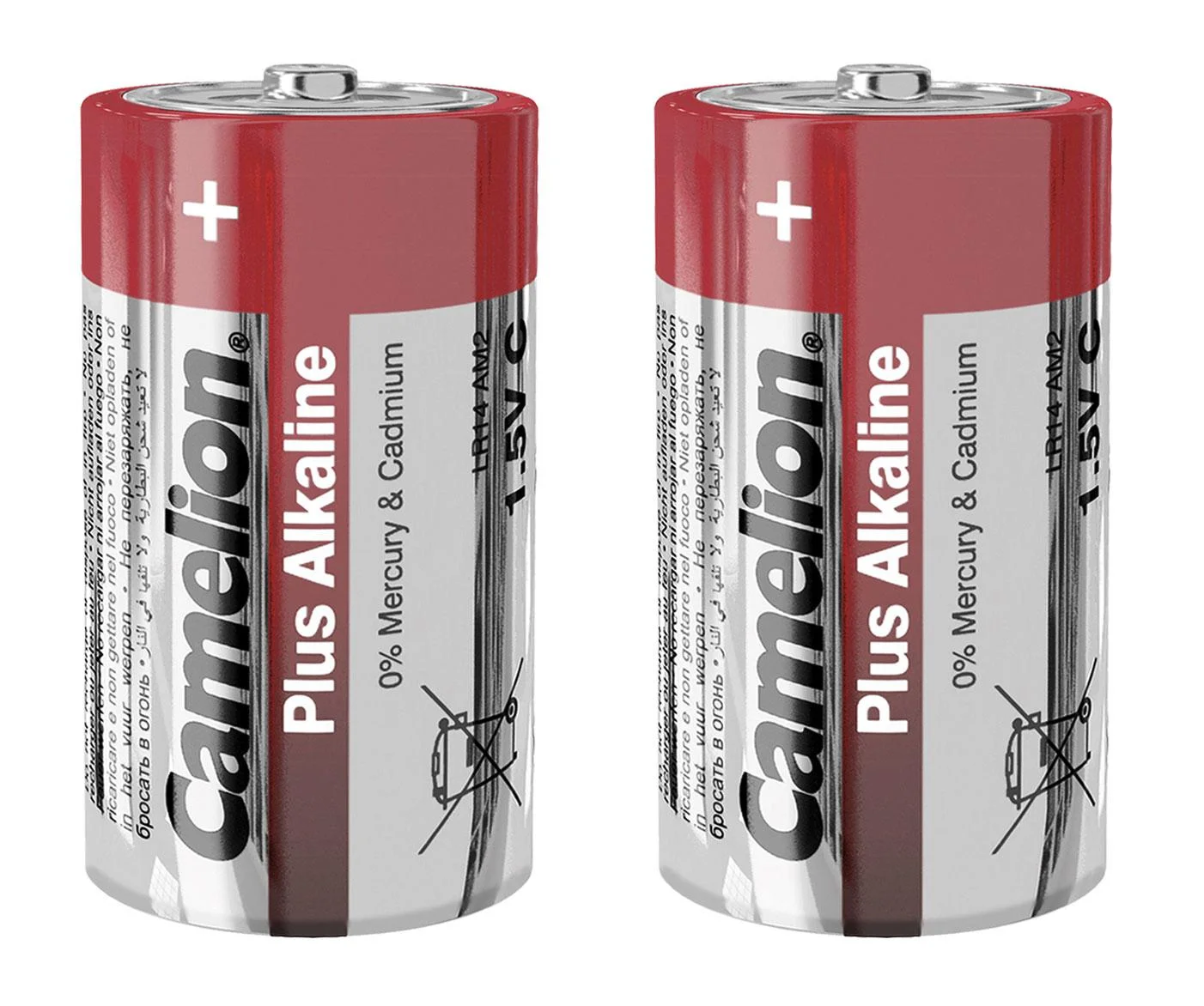 Plus Alkaline Baby C Batterie - 2Stück - 1