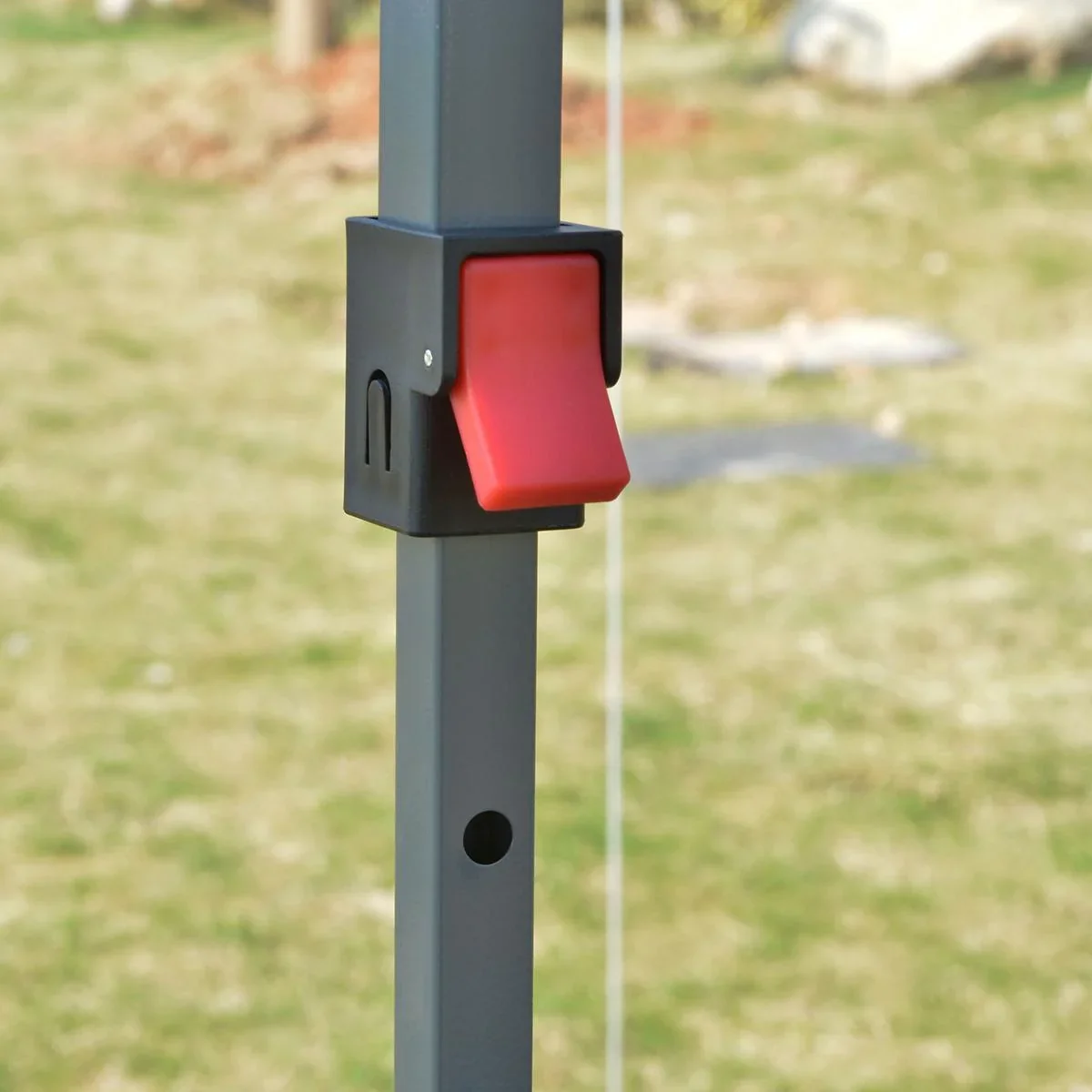 Pop-Up-Pavillon zusammenfaltbar schwarz - 2