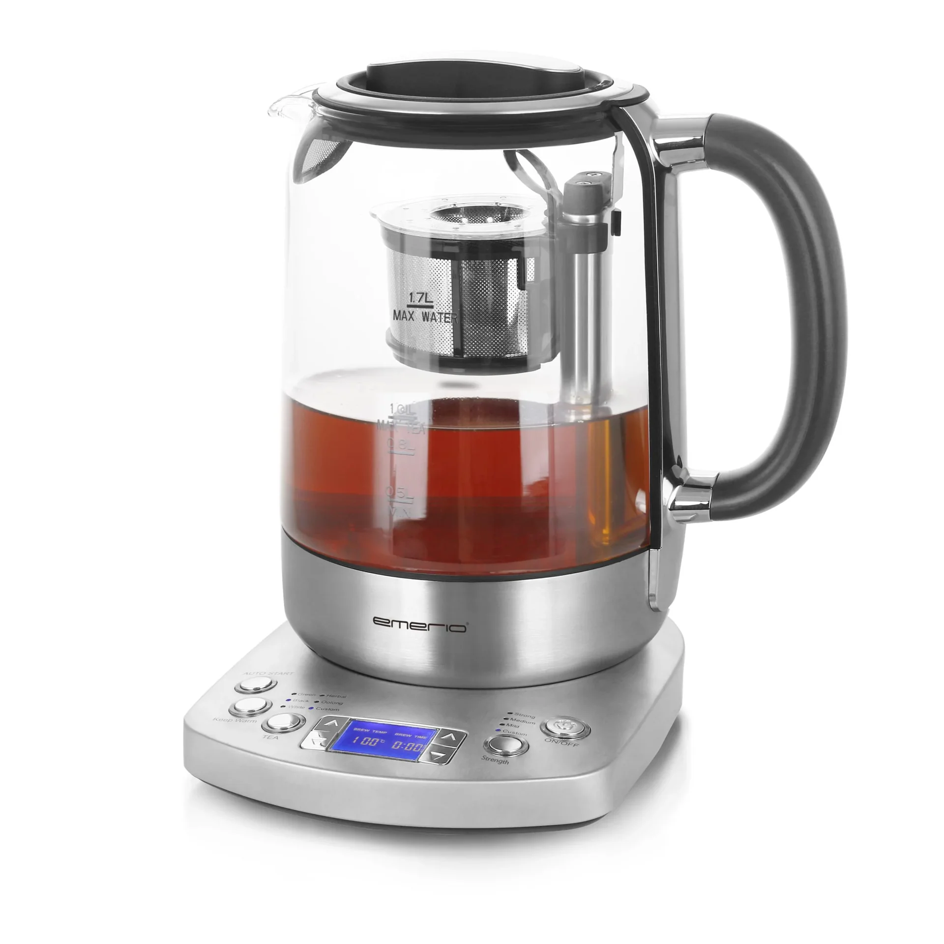 Wasserkocher, 1,7 l mit Teebrüheinheit - 0