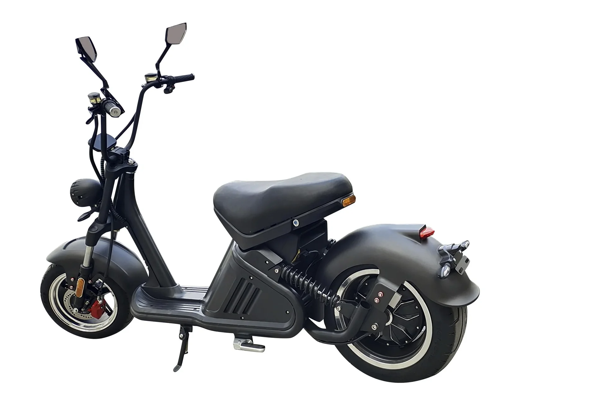 Elektro-Roller La Potenza Plus, 45 km/h, 3000 Watt, 60V/30 Ah Lithium-Ionen Akku, schwarz - 0