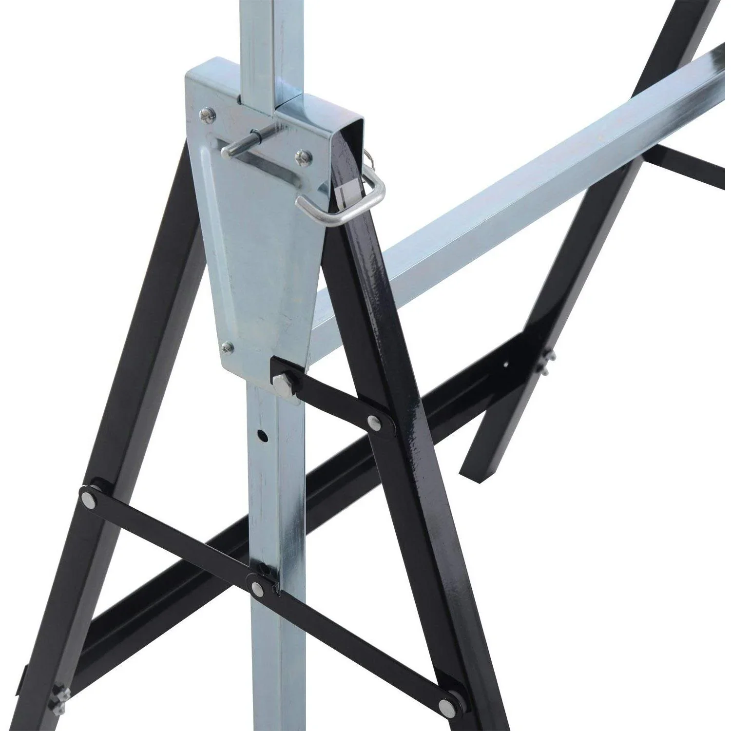 2 x Gerüstbock Unterstellbock Klappbock Stahl Schwarz - 5