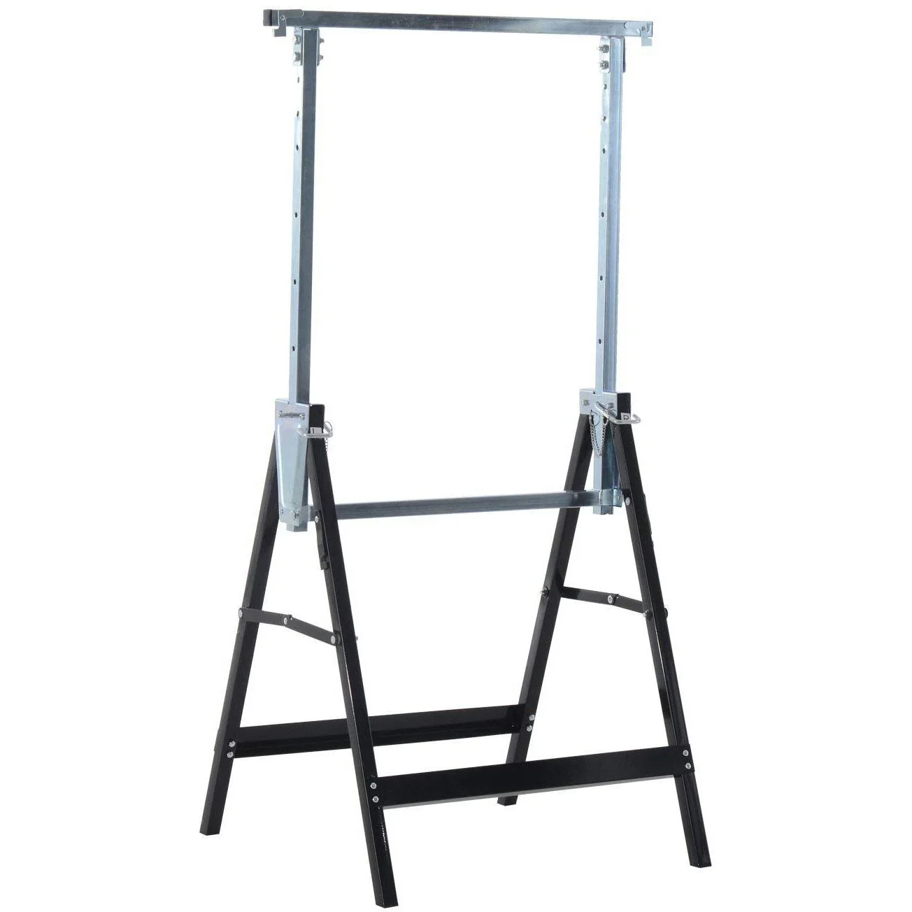 2 x Gerüstbock Unterstellbock Klappbock Stahl Schwarz - 6