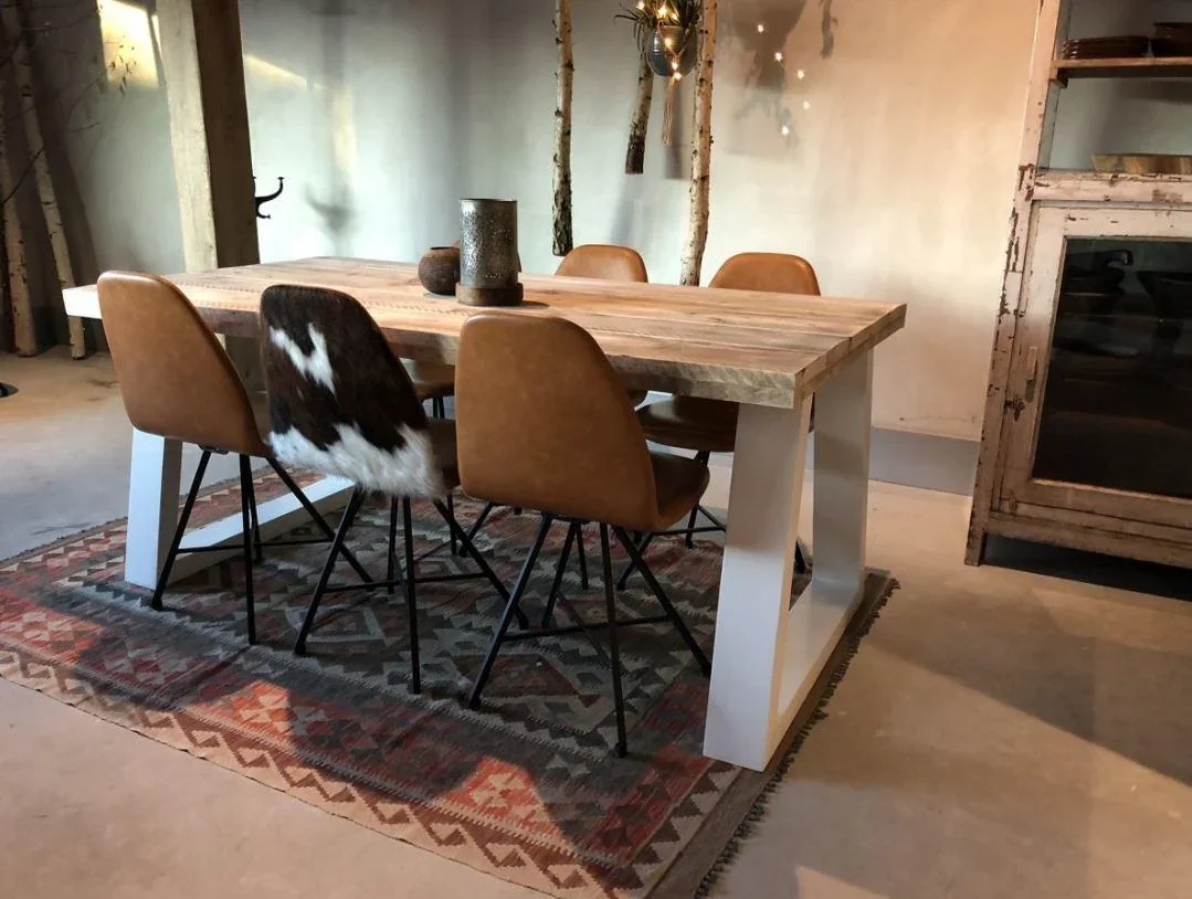 Esstisch Vancouver Gerüstholz - 180 cm - 1