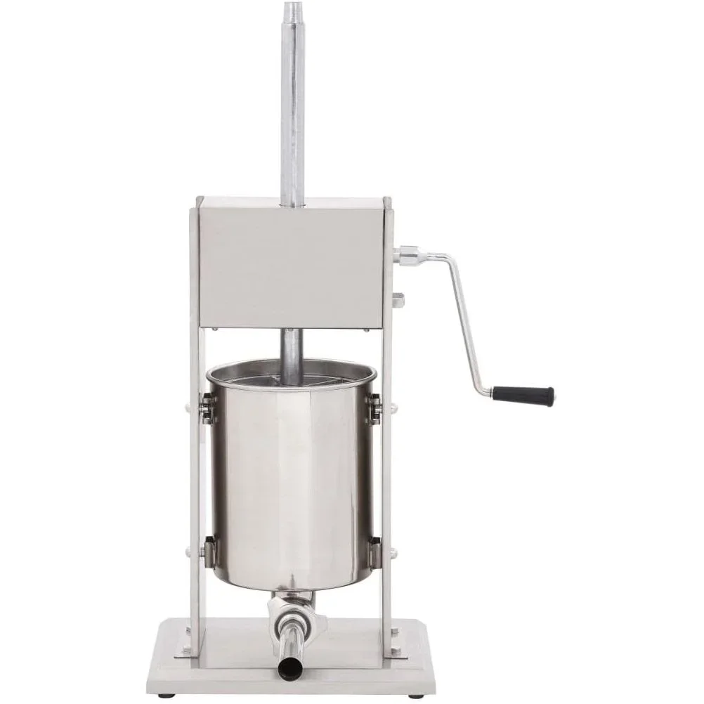 Wurstfüller 10 L Edelstahl manuell silberfarben - 1