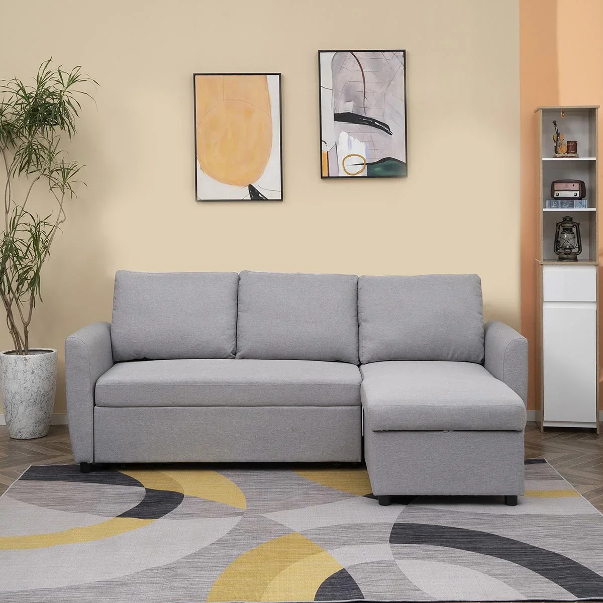 Ecksofa 217 cm x 134 cm x 85 cm - 2