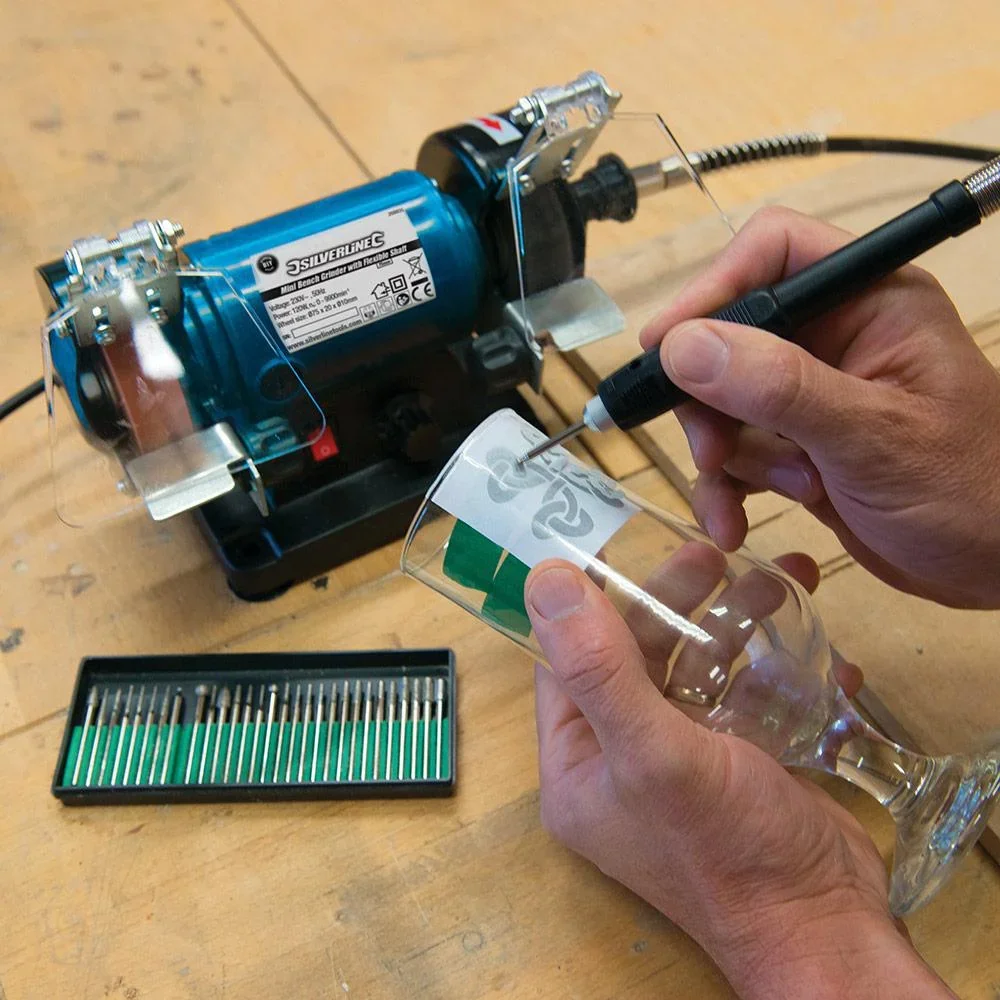 120 W Tischschleifmaschine, 75 mm - 0