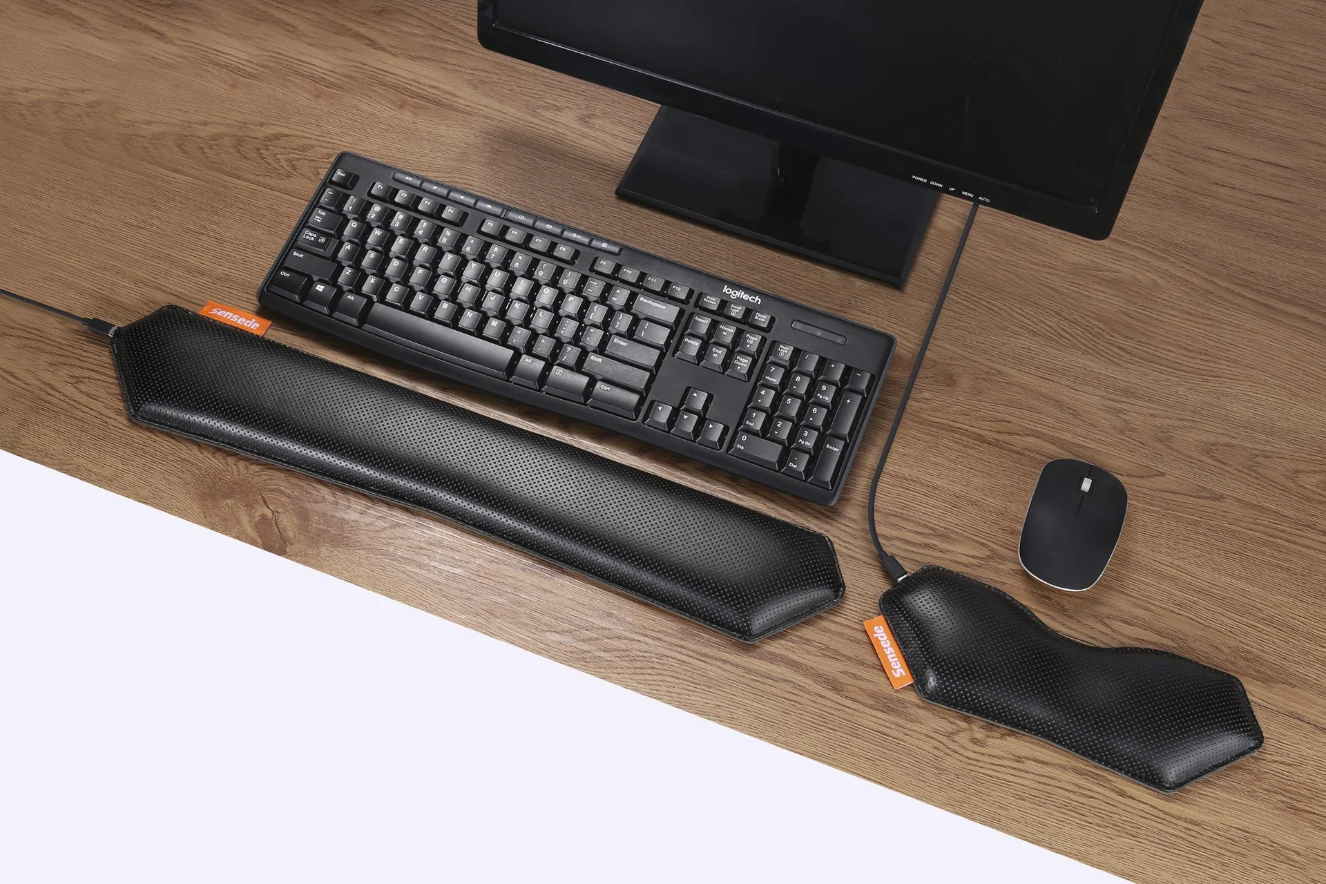 Beheizte ergonomische Tastatur Handgelenkstütze - 5