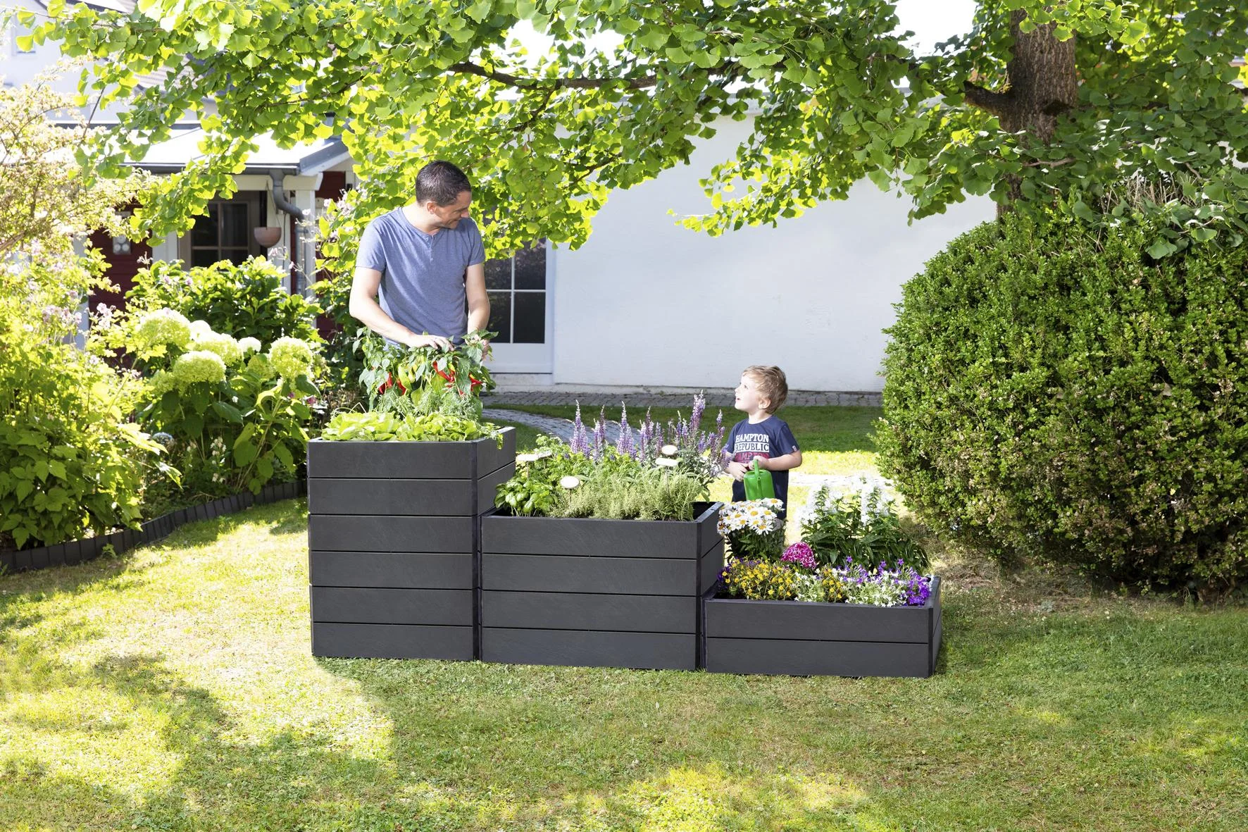 Hochbeet-System Stone "Ergo Quadro", Größe M - 3