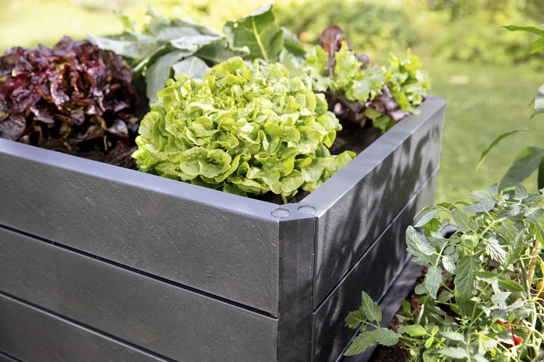 Hochbeet-System Stone "Ergo Quadro", Größe M - 9