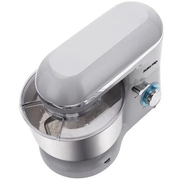 NL Leistungsstarker Food Processor - 1500W - 6L - Edelstahl - 0