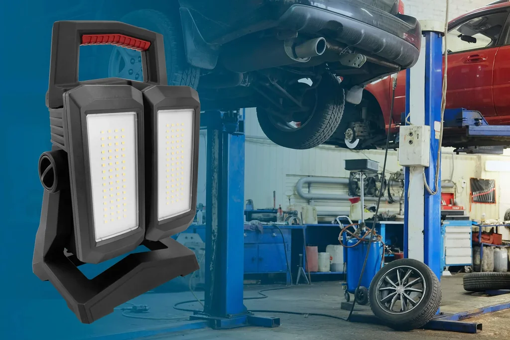 LED Akku- Handstrahler 60 Watt - 6