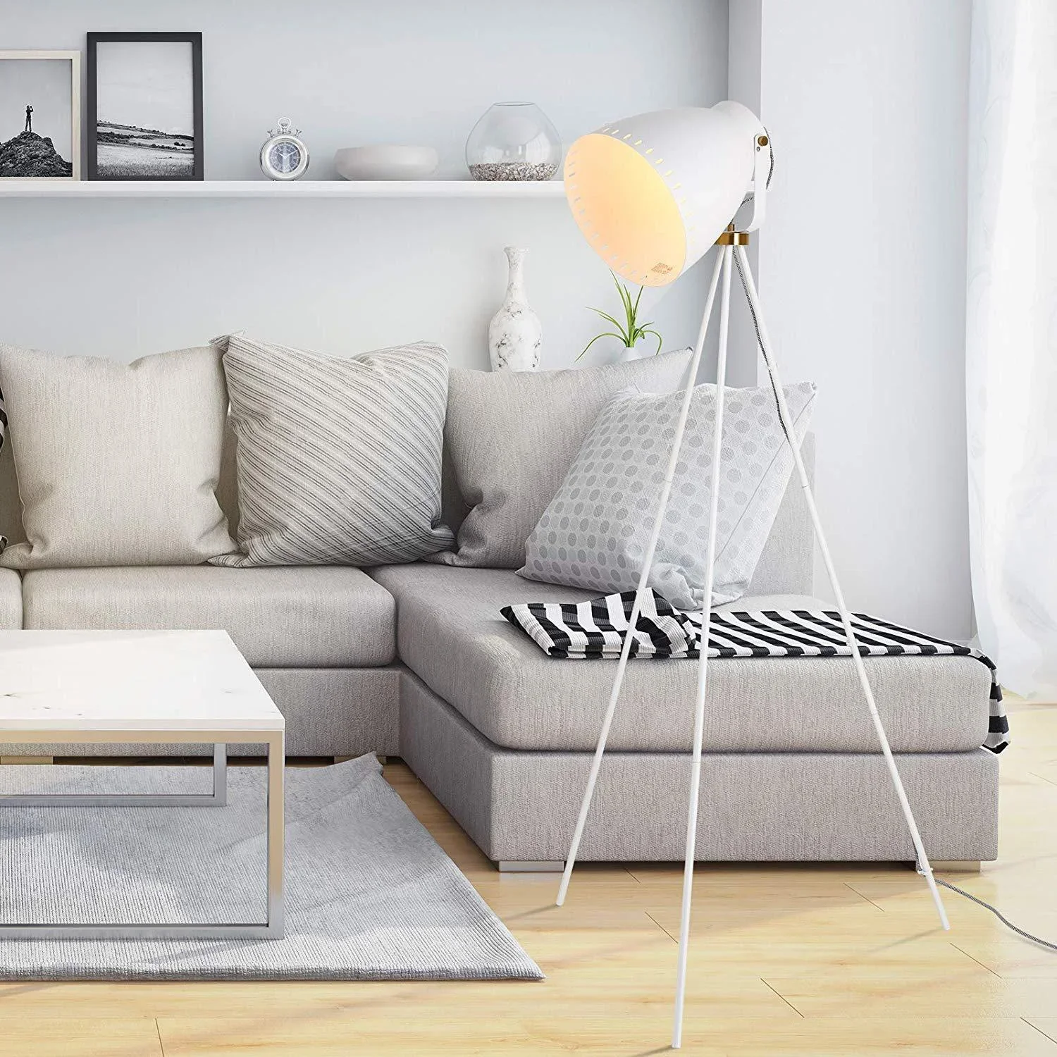 Tripod-Stehlampe - 5